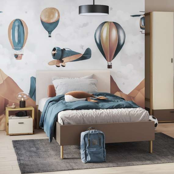 Seng Lenny 120x200 cm - med sengebunn