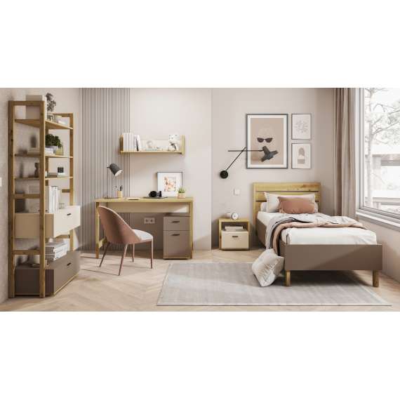 Seng Lenny 120x200 cm - med sengebunn