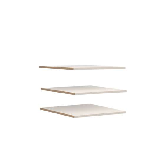 Garderobeskap Anga 210x216 cm - 4 dører - cashmere