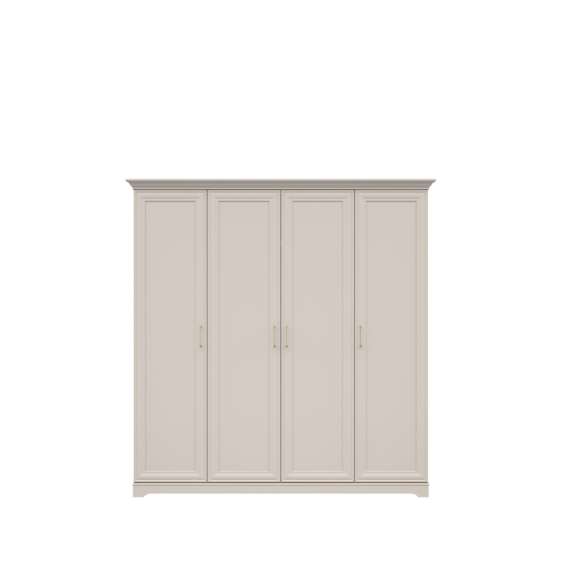 Garderobeskap Anga 210x216 cm - 4 dører - cashmere