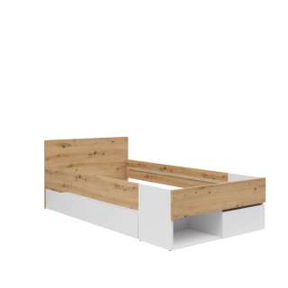 Seng Homeland 100x200 cm - oppbevaringsskuffer