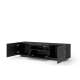 Tv-benk AURA 150 cm - svart sahara - 3 dører