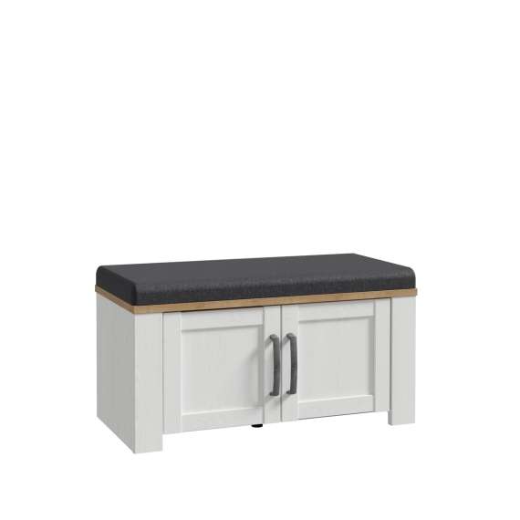 Skobenk Chisbury 86x45 cm - lerk sibu - eik riviera - pute