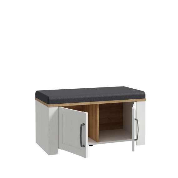 Skobenk Chisbury 86x45 cm - lerk sibu - eik riviera - pute
