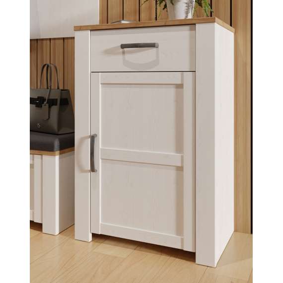 Skoskap Chisbury 67x99 cm - lerk sibu - eik riviera