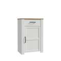 Skoskap Chisbury 67x99 cm - lerk sibu - eik riviera