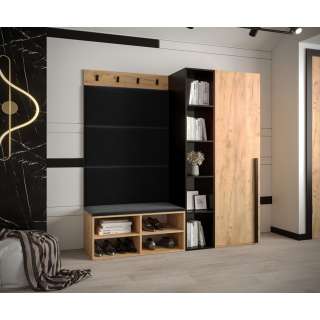 Entresett Miro 1 - 164x184 cm - eik craft gold - 4 deler