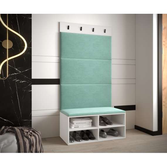 Entresett Miro 2 - 84x184 cm - hvit matt