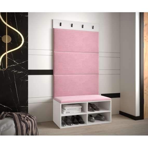 Entresett Miro 2 - 84x184 cm - hvit matt