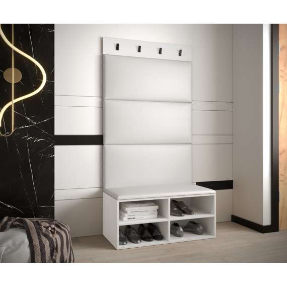 Entresett Miro 2 - 84x184 cm - hvit matt