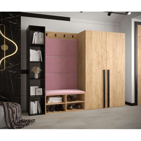 Entresett Miro 4 - 214x184 cm - eik craft gold - 5 deler