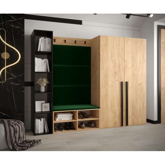 Entresett Miro 4 - 214x184 cm - eik craft gold - 5 deler