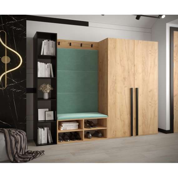 Entresett Miro 4 - 214x184 cm - eik craft gold - 5 deler