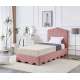 Seng Orso 90x200 cm - rosa velvet