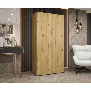 Garderobeskap Marbella 100x202 cm - eik artisan - 2 dører