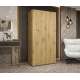 Garderobeskap Marbella 100x202 cm - eik artisan - 2 dører