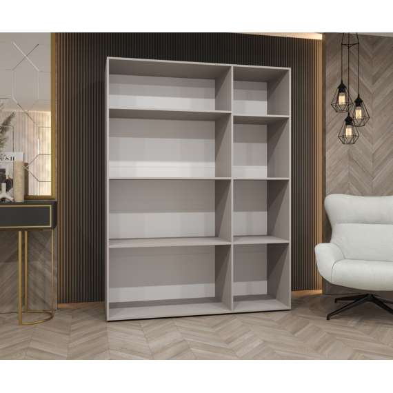 Garderobeskap Marbella 150x202 cm - hvit matt - 3 dører