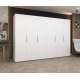 Garderobeskap Marbella 300x202 cm - hvit matt - 6 dører