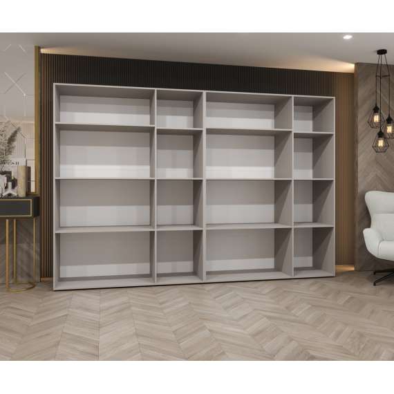 Garderobeskap Marbella 300x202 cm - eik artisan - 6 dører