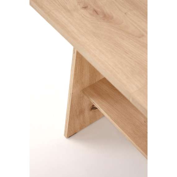 Sofabord Erika - 120-160x61-72 cm - eik artisan