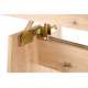 Sofabord Erika - 120-160x61-72 cm - eik artisan
