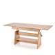 Sofabord Erika - 120-160x61-72 cm - eik artisan