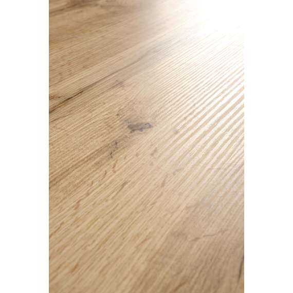 Sofabord Erika - 120-160x61-72 cm - eik artisan - svart matt