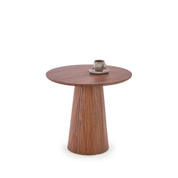 Sofabord Gisela Ø60 cm - valnøtt