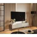 Tv-benk VERA 190x50cm - cashmere - 4 dører
