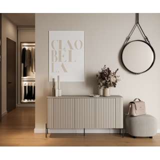 Skjenk VERA 150x80cm - cashmere - 3 dører