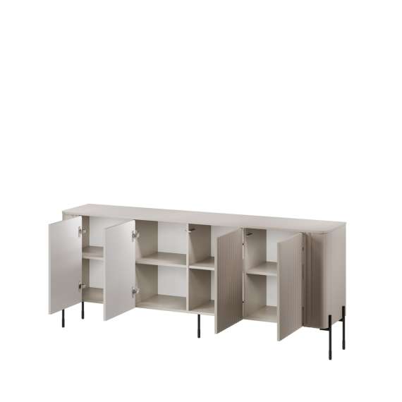 Skjenk VERA 190x80cm - cashmere - 4 dører