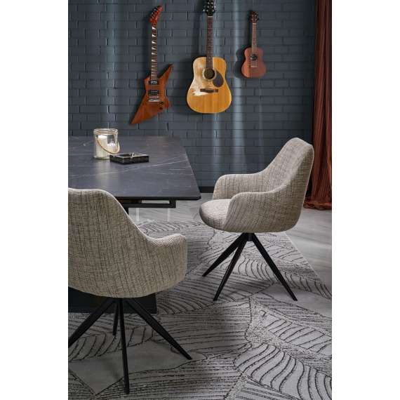 Spisebord Volant 160-200 cm - sintret stein