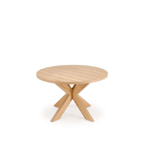 Spisebord Marus Ø120 cm - eik - MDF