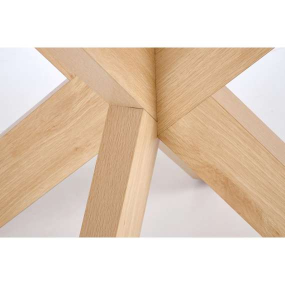 Spisebord Marus Ø120 cm - eik - MDF