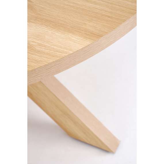 Spisebord Marus Ø120 cm - eik - MDF