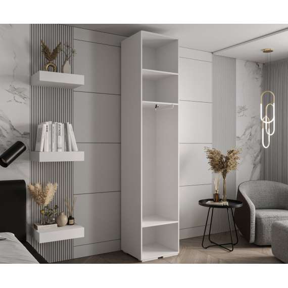 Garderobeskap Inova 1- 50x237 cm - cashmere - 1 dør