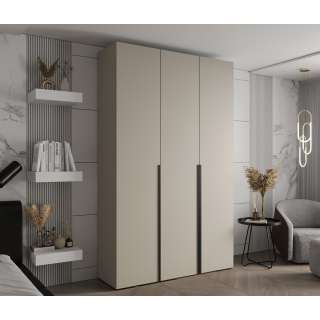 Garderobeskap Inova 1- 150x237 cm - cashmere - 3 dører