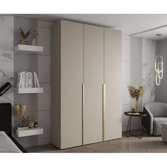 Garderobeskap Inova 1- 150x237 cm - cashmere - 3 dører