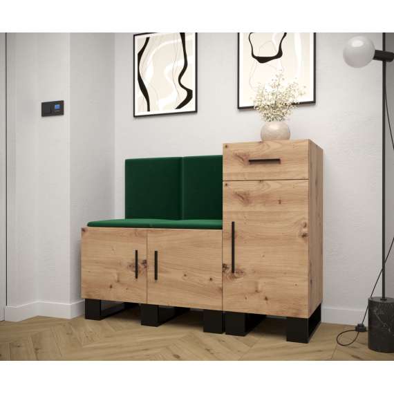 Entresett ARTIN 18 -126x95 cm - eik artisan