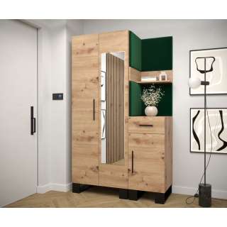 Entresett ARTIN 16 -116x196 cm - eik artisan - polstred panel