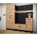 Entresett ARTIN 1 -200x196 cm - eik artisan - polstred panel