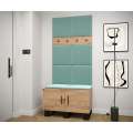 Entresett ARTIN 4 -84x196 cm - eik artisan + polstred panel