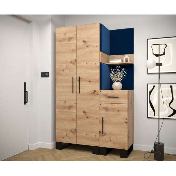 Entresett ARTIN 6 -116x196 cm - eik artisan - polstred panel