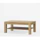 Sofabord INORI - 100x70 cm - eik mauvella - skuff