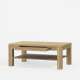 Sofabord INORI - 100x70 cm - eik mauvella - skuff