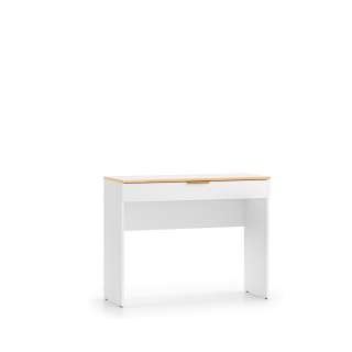 Sminkebord VINTERBO - 100x79 cm - hvit matt - skuff