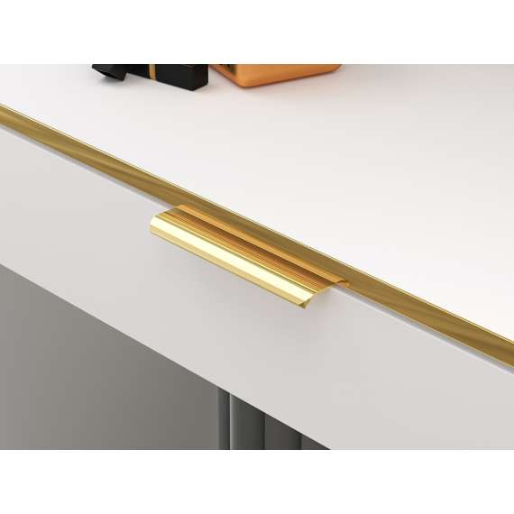 Sminkebord VINTERBO - 100x79 cm - hvit matt - skuff