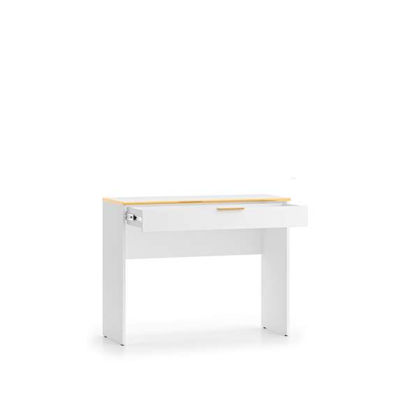 Sminkebord VINTERBO - 100x79 cm - hvit matt - skuff