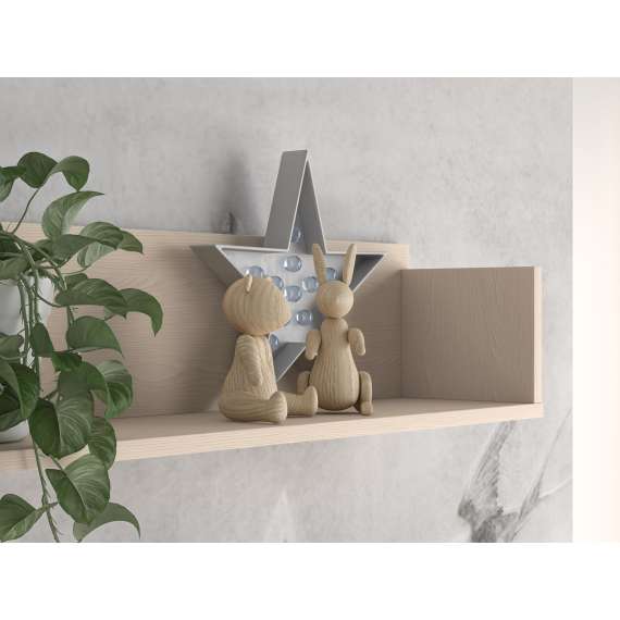 Vegghylle MEVEL 120x20 cm - ørkensand