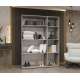 Garderobeskap PARMA 2 150x202 cm - eik artisan - 3 dører - speil